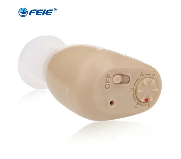 

Mini Digital Hearing Aid Enhancer in The Ear Sound Amplifier Adjustable Hearing Aids For The Elderly Deaf Ear Care new S-219