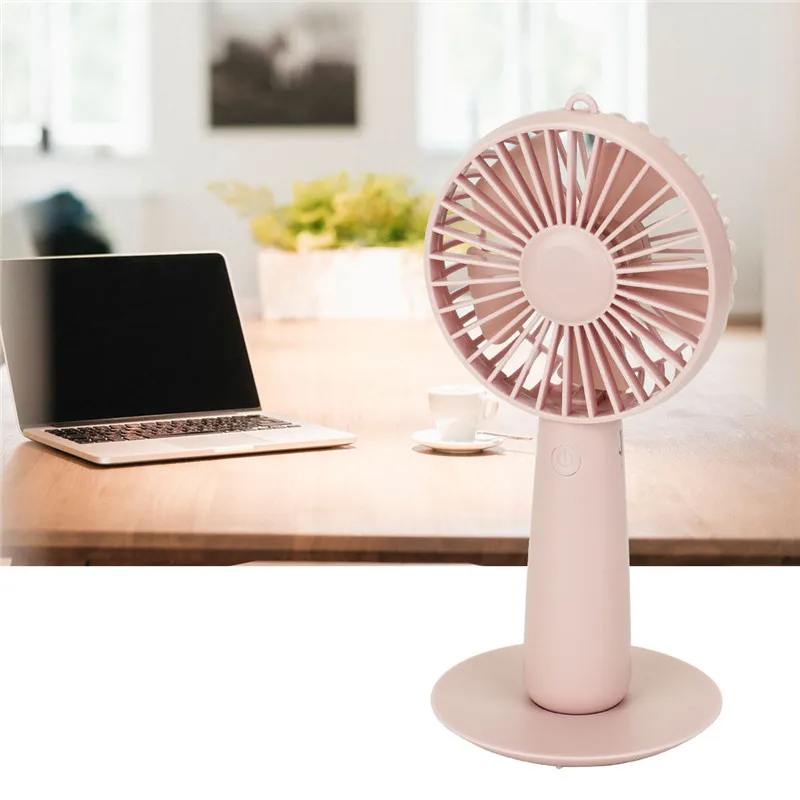 USB Ventilador de escritorio Oficina Mini Ventilador aire acondicionado refrigeración Ventilador recargable Ventilador para oficina al aire libre Mini refrigerador de aire