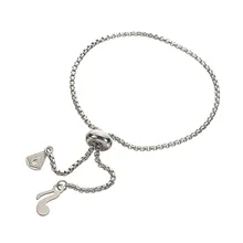 Регулируемый браслет из титановой стали, ювелирные изделия и аксессуары, модные ювелирные браслеты