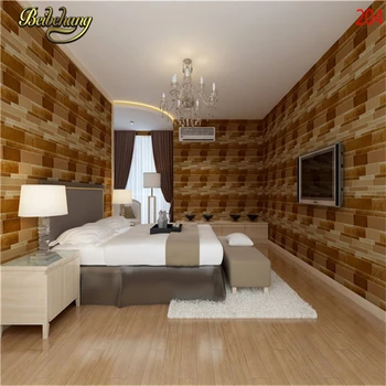 

Straw solid Bamboo Effect Grass Cloth Nature Plain Solid Color Taupe Brown Plain Faux Grasscloth Texture Hotel Bedroom Wallpaper