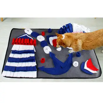 

Pet Dog Sniffing Mat Find Food Pet Interactive Play Toys Dog Mat For Relieve Stress Puzzle Pet Feeding Pad Training Blanket