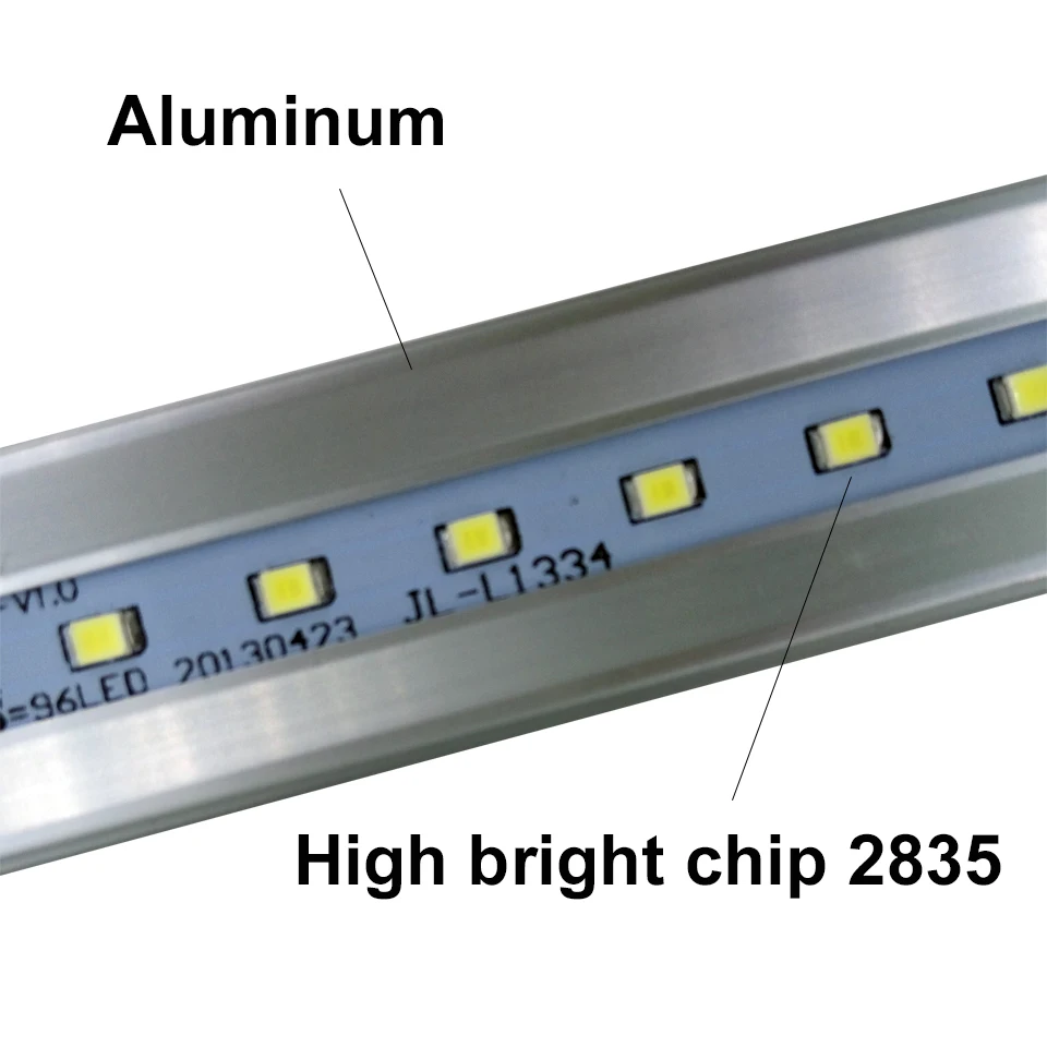 GUXEN T8 светодиодный светильник 22 Вт 4 фута 1200 мм AC85 265V Однорядный SMD2835 Светодиодная