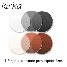 Кирка 1,60 индекс фотохромные линзы по рецепту, фото серые очки