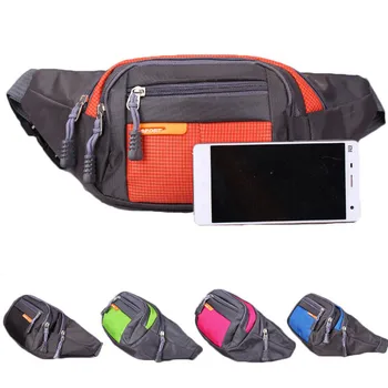 

Hot Outdoor Waist Bum Bag fanny pack 4 zips Mens Ladies Unisex Sport Travel Bags