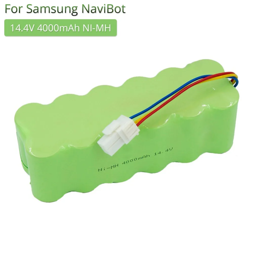

Vacuum Cleaners Rechargeable Battery 14.4V 4.0Ah Nimh replacement batteries for Samsung Navibot SR8840 SR8895 SR8845 VCR8855