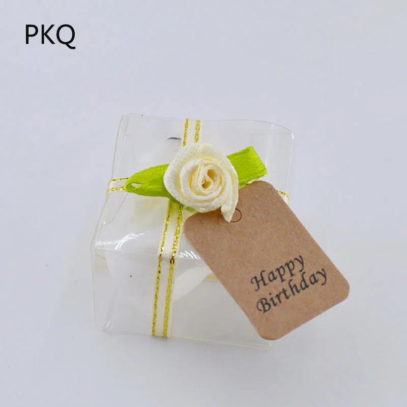 

2*3cm DIY Kraft Paper Tags Label Birthday Party Notes Happy Birthday Hanging tags Party Favors Gift Box Card Decoration Supplies