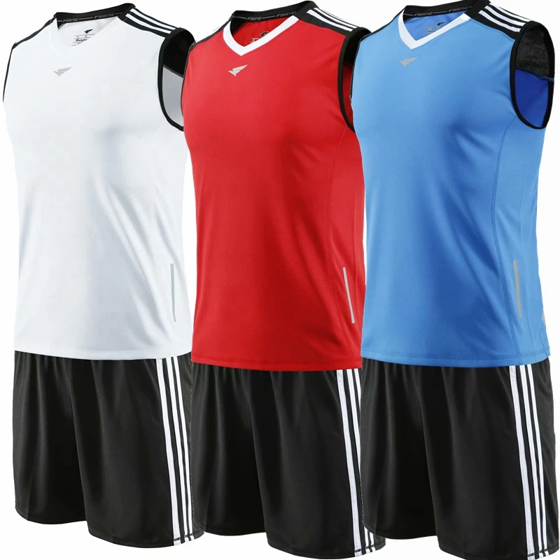 

volleyball jersey Professional Men Women Sleeveless Jersey Volleyball Suit Sets Quick Dry Team Uniforms Training Sportswear
