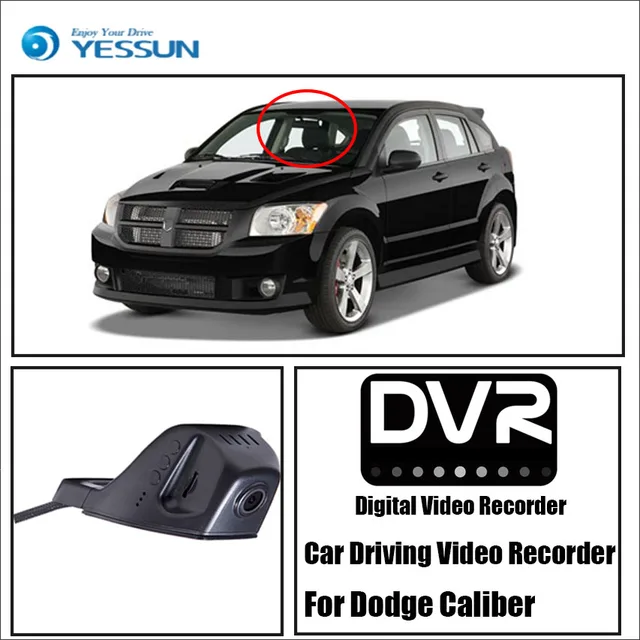 Modest YESSUN Car DVR Digital Video Recorder For Dodge Caliber - Front Camera Dash  HD 1080P Not Reverse Parking Camera