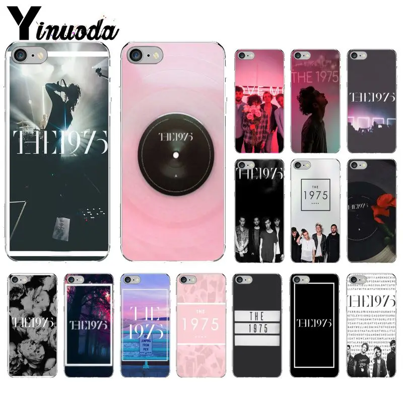 Прозрачный мягкий чехол для телефона Yinuoda с изображением песен 1975 iPhone 8 7 6 6S Plus 5 5S SE
