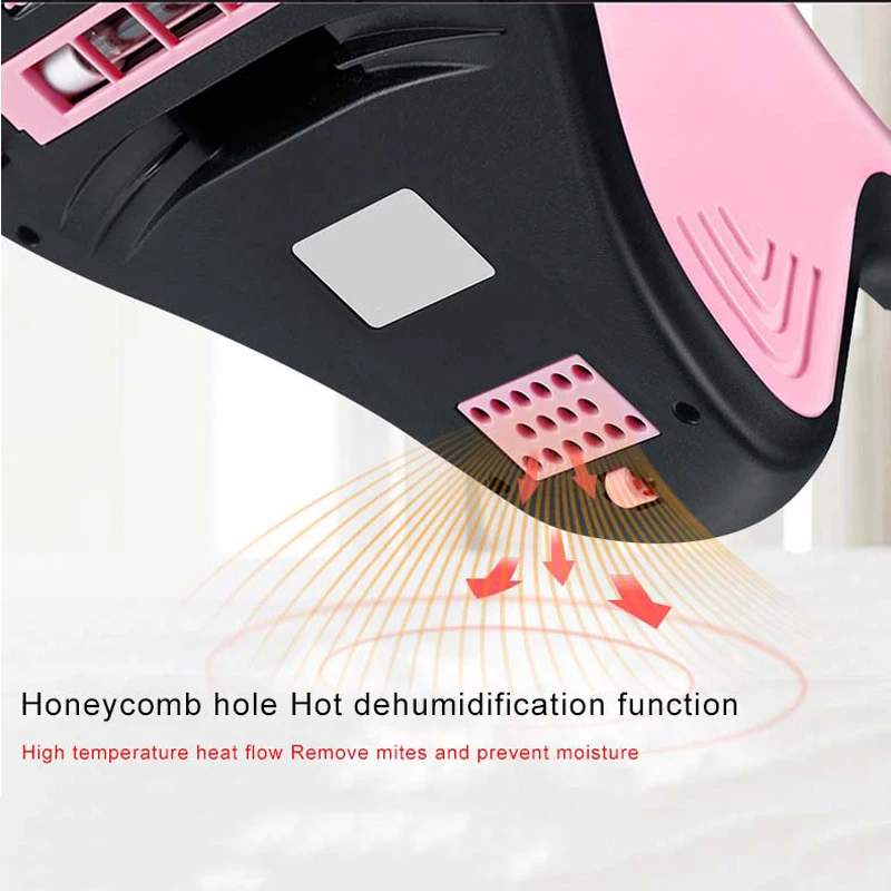 Handheld Dust Mites Cleaner Handheld Vacuum Cleaner Dust Sweeper Bed Mite Collector Mini UV Sterilizer Mattress Acarus Killing