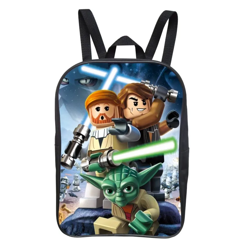 2016 Hot Sale Lego Movie Backpack for Boys Backpacks Kids Cartoon