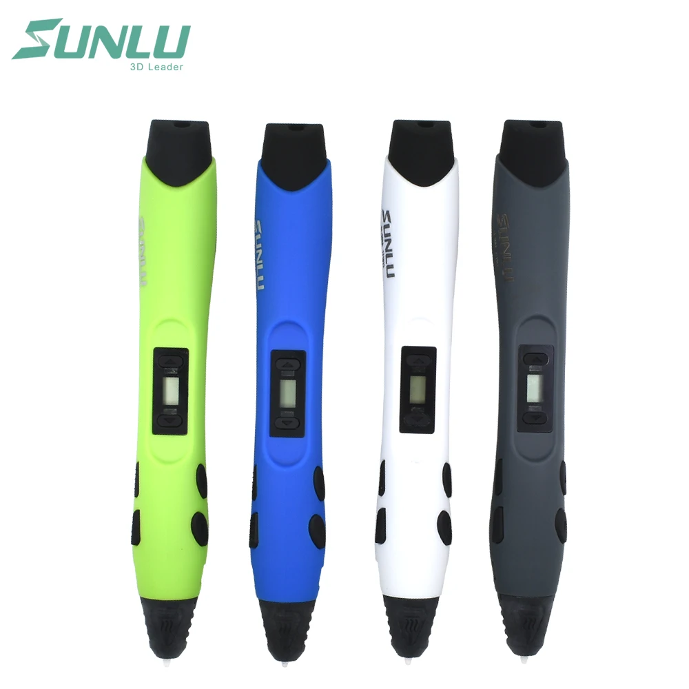

SUNLU Factory SL-300A 3D Handle Pen Model Magic Printer Use 1.75mm PLA PCL ABS Filament For Kids 3D DIY drawing Plastic Pencil