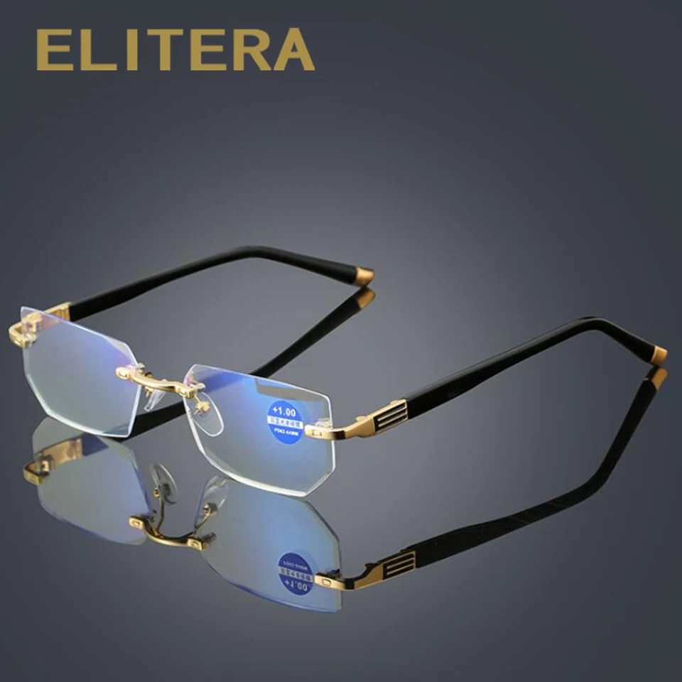 ELITERA высококачественные женские и мужские очки для чтения без оправы