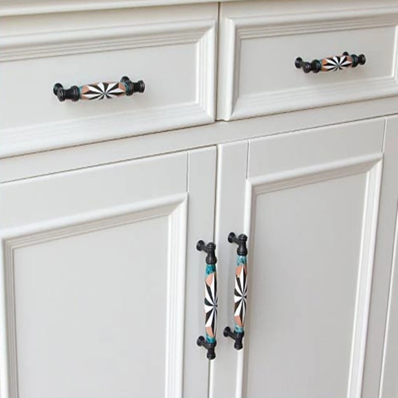 modern kitchen cabinet door knobs 128mm modern ceramic door handles small furniture knobs for kitchen cabinet cupboards closet drawer pull furniture hardware modern kitchen cabinet door knobs 128mm modern ceramic door handles small furniture knobs for kitchen cabinet cupboards closet drawer pull furniture hardware