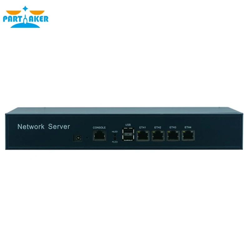 1U VPN брандмауэр прибор F2 для 4 LAN Поддержка процессора Intel Celeron J1900 Серверный