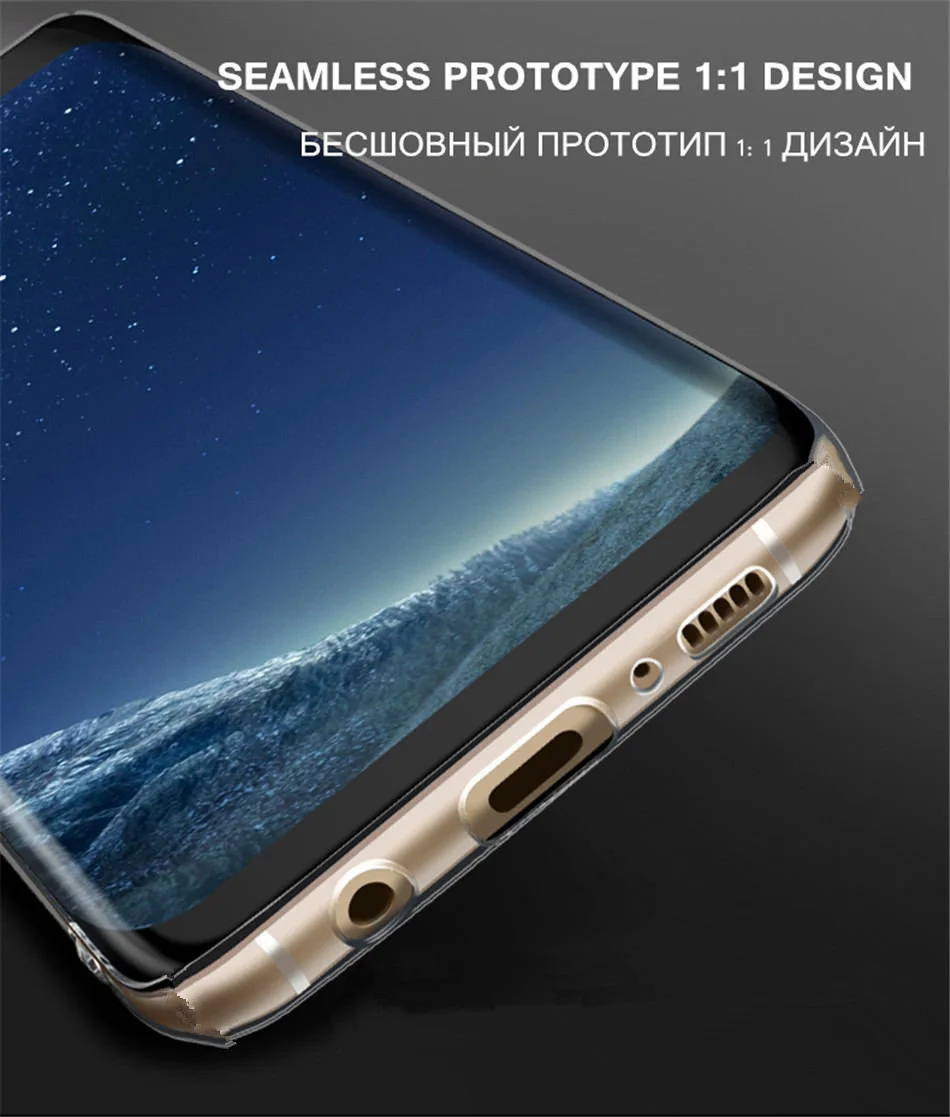 VTR Soft Ultra Thin Clear case For Samsung Galaxy S8 S8 plus S7 edge Transparent TPU cover Case For A3 A5 A7 2016 A3 A5 A7 20177