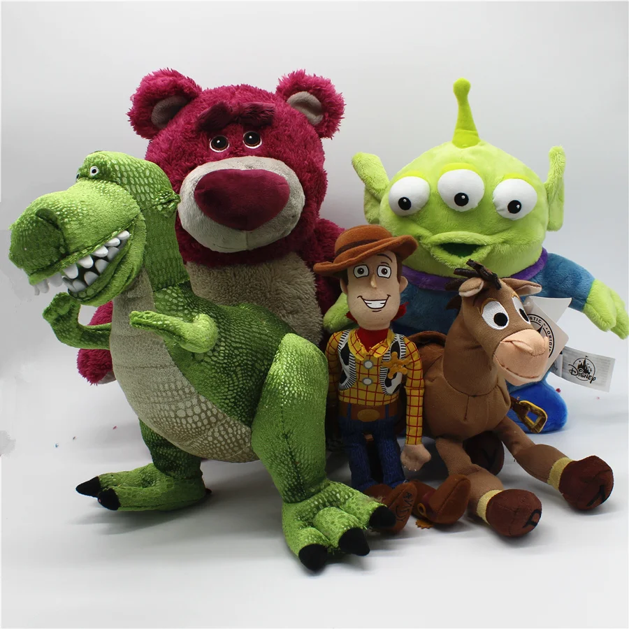 1 шт. оригинальный из мультфильма История игрушек: Вуди Lotso мягкая игрушка