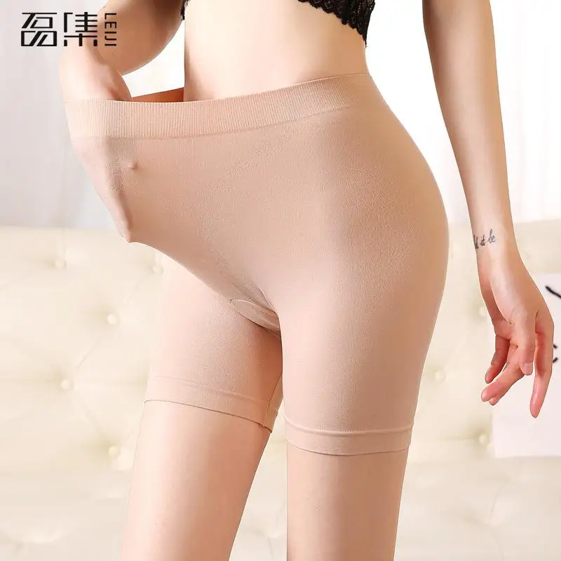 

Safety Short Pants plus size Cotton Seamless Femme Underwear Under Skirt Modal Silk Breathable Short Tights