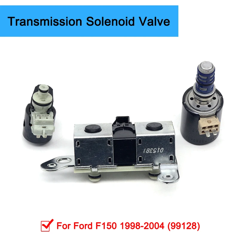 

4R70W 4R75W 3Pc Solenoid Set Shift / EPC / TCC for Ford F150 1998-2004 (99128)