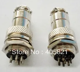 

7pins Aviation plug GX16-7 Diameter 16mm,micro connector,circular connector Socket Plug DF16