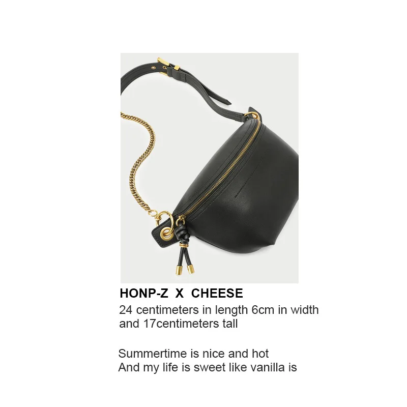 

Chest Bags for Laides Original Design Fashion Messenger Bags Genuine Leather Cross-shoulder Bags Mini Hobos Bags