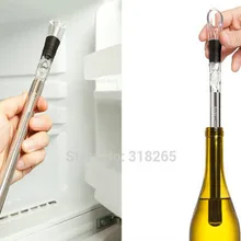 25 шт. охладитель для вина из нержавеющей стали, палочка для охлаждения вина, самый быстрый простой способ держать вино идеально охлаждено