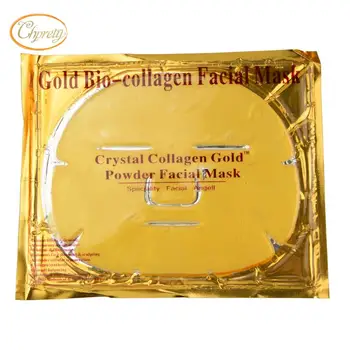 

New Gold Bio-Collagen Facial Mask Face Mask Crystal Gold Powder Collagen Facial Mask Moisturizing Anti-aging Massage