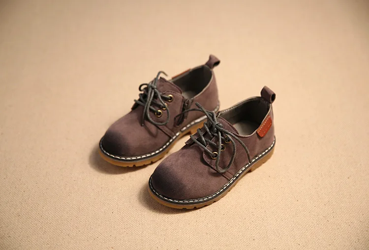 Sapatos de Couro Sapatos de Dança Escola de Moda ao ar Sapatos de Casamento Crianças Primavera Sapatos Casuais Meninas Meninos Loafer Mocassins da Livre Crianças 25 Sapatos de couro