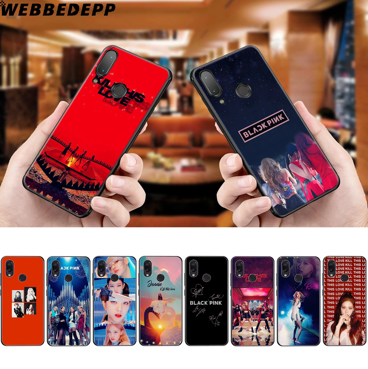 

Blackpink Blink Kill this Love Soft Case for Xiaomi Redmi K20 7A 4A 4X 5 5A 6 6A S2 Note 8 4 4X 5 6 5A 7 Pro Plus Prime