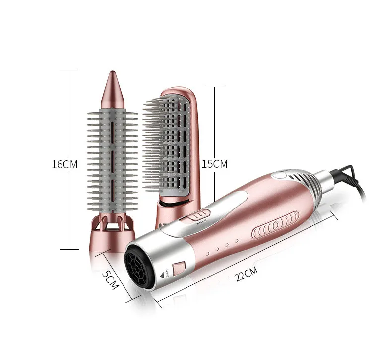 WenYi 220-240 в электрические щипцы для завивки волос 1200 Вт Styler фен для волос щетка выпрямитель бигуди инструмент для укладки
