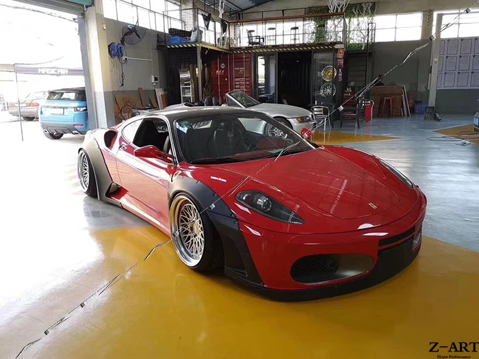 Z-ART комплект расширителей колесных арок ДЛЯ Ferrari F430 refit body kit для Ferrari F430 tuning body kit F430 retrofit body kit аэродинамический комплект