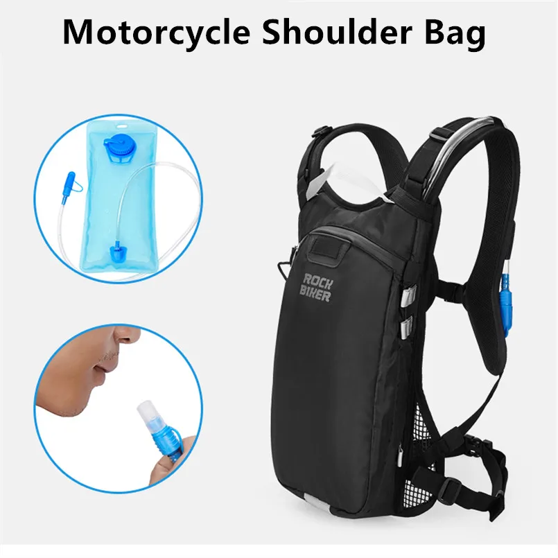 

Rock Biker 2L Motorcycle bag Cycling Hydration pack moto Motocross water drinking bag Riding Water backpack Marathon Bike rider