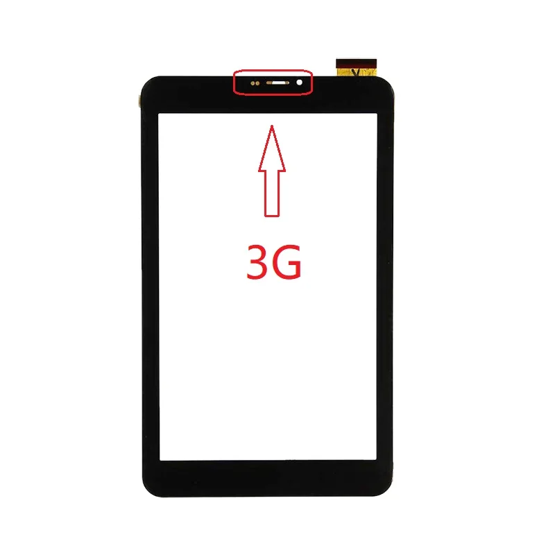 

Стекло дигитайзера сенсорного экрана 8 дюймов для CUBE TALK8X U27GT XC-PG0800-012B-A1-FPC