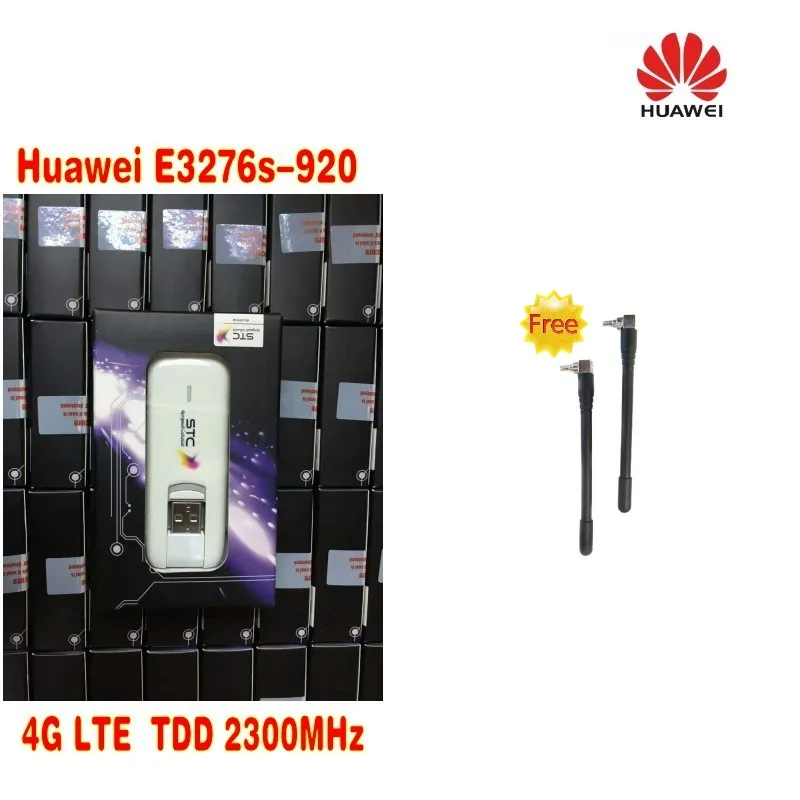 Открыл Huawei e3276s-920 E3276 4 г LTE модем 150 Мбит/с WCDMA TDD Беспроводной USB Dongle сети плюс 2 шт. 4 г антенна