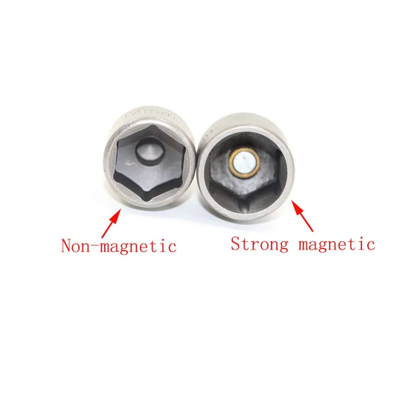 10 шт.. набор магнитных гаек с метрическим гнездом 1/4 &quotHex power Drill Bits 6 мм ~ 15 Hex Socket Sleeve