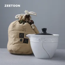 Дзен Японский портативный чайный набор для путешествия быстрая чашка креативная керамическая керамика 2 чайная чашка+ 1 чайный горшок+ 1 ярмарка чашка+ 1 чайное полотенце с пакетом Новинка