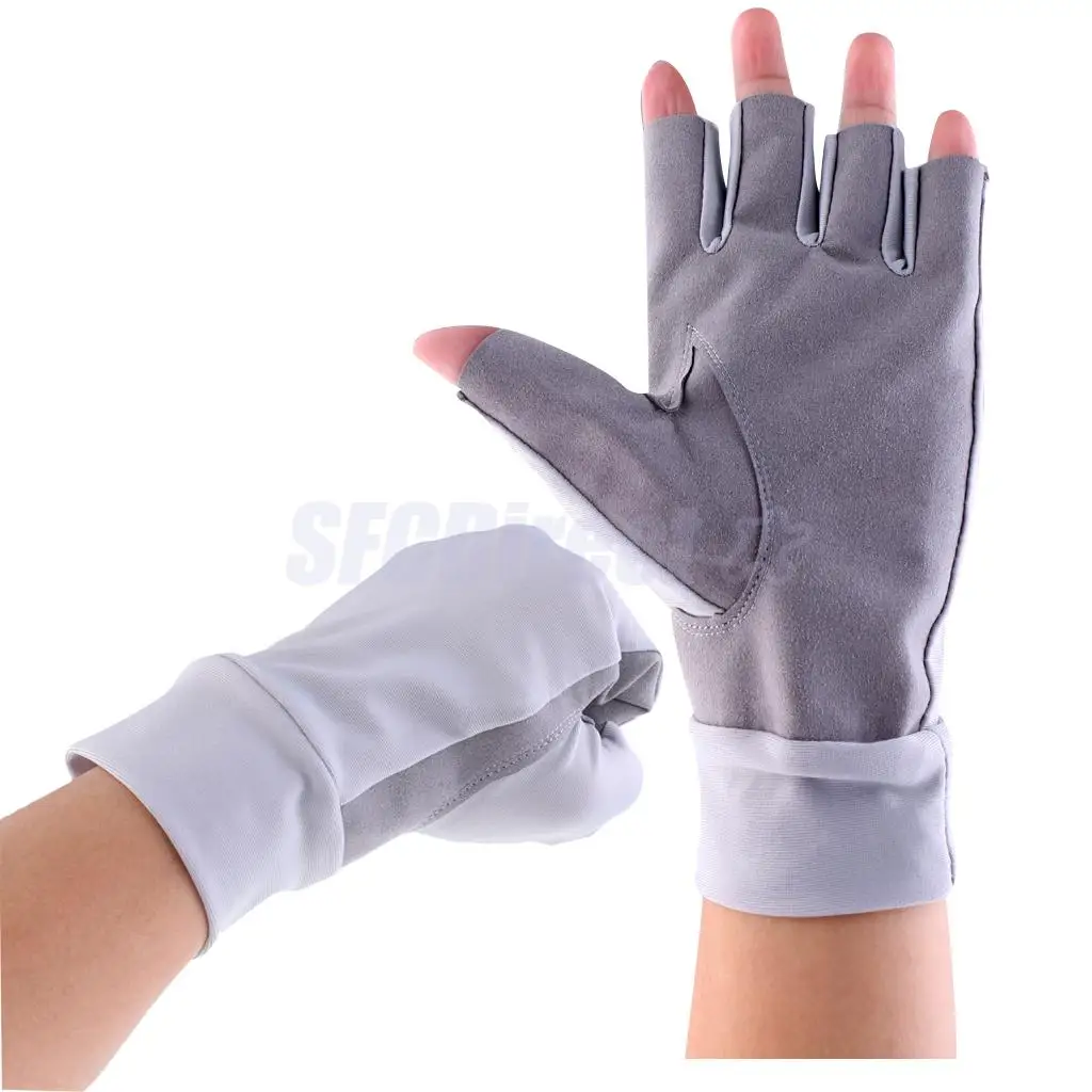 1 Pair Breathable Fishing Gloves Fly Fishing Anti UV Sun Protection