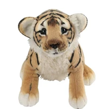 Cute Plush Pillows Stuffed Animals Tiger Toy Lion Kawaii Plush Brinquedo Small Presents Oyuncak Bebek Toys For Children 60G0679