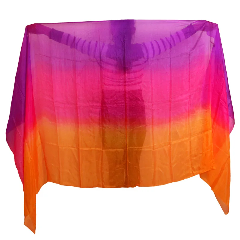 Шелковая вуаль для танца живота, высокое качество, вуаль для танцев ...