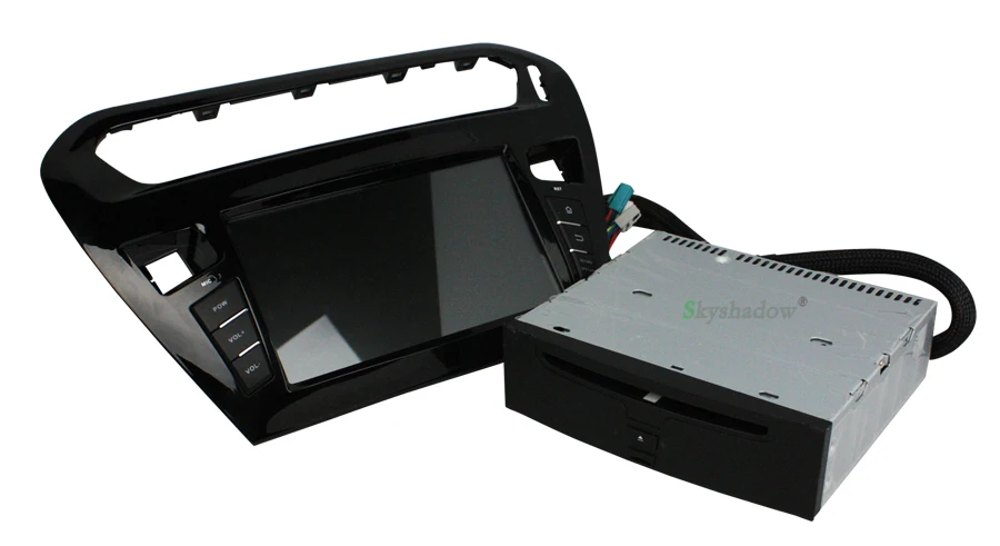 Top DSP Car DVD Player TDA7851 Android 9.0 4GB RAM GPS map RDS Radio wifi Bluetooth 4.2 For CITROEN Elysee 2013-2016 PEUGEOT PG 301 4