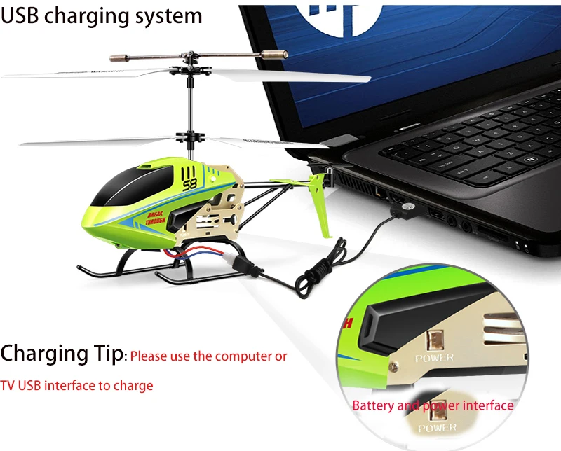 SYMA S8 3,5-channel Радиоуправляемый вертолет, оснащенный шестиосевым гироскопом, стабильный летающий самолет с дистанционным управлением