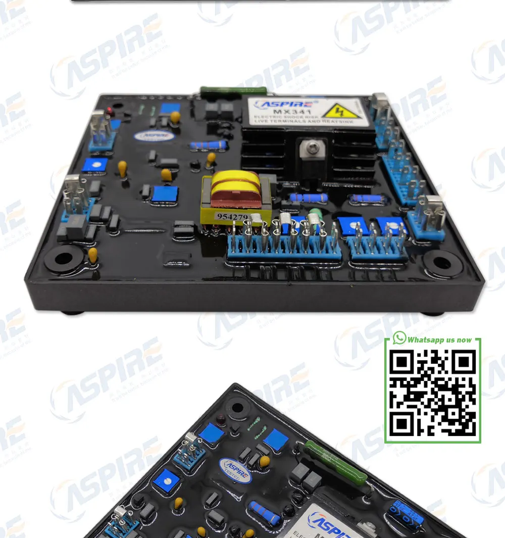 Мощность генератор автоматический Напряжение регулятор бесщеточный Тип стабилизатор AVR MX341 для Stamford
