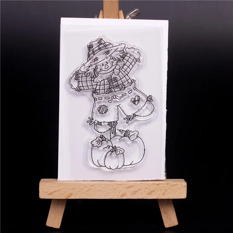 

Grass man Clarity Transparent Clear Silicone Stamps for DIY Scrapbooking Card Making diy photo Roller album Decorative