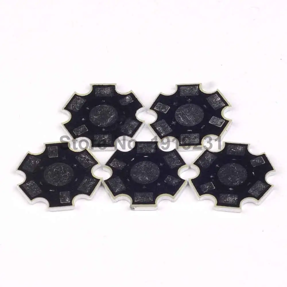 50PCS Heat Sink High Power LED Star Base Aluminum Plate Diode Heatsink for 1W 3W 5W | Лампы и освещение