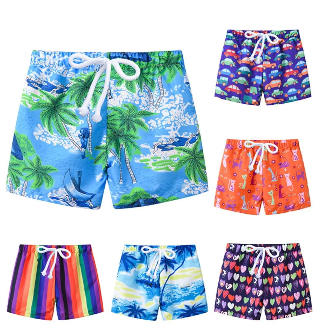 

Kid Clothes Baby Boy Swim Shorts Summer 2019 Children's Swimwear Trunks Printing Baby Swimming Shorts beach Bathing Pants M07#3