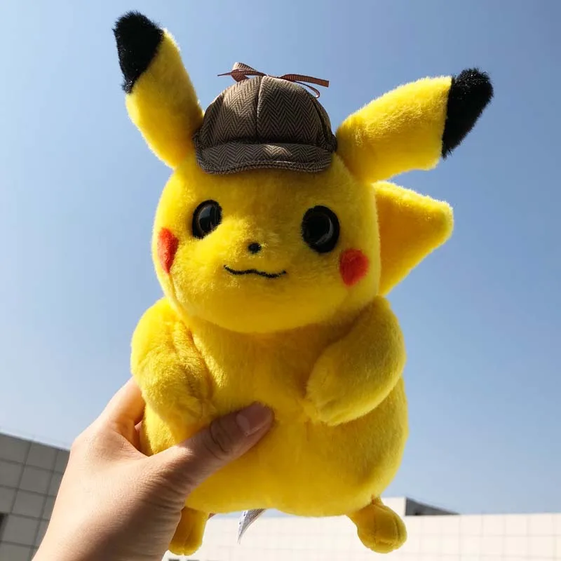 pikachu detective plush toy