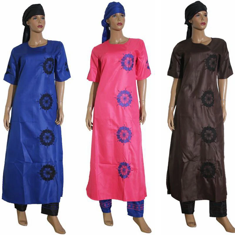 H& D африканская одежда традиционные платья для пар для мужчин и женщин костюм Базен riche вышивка дизайн Дашики Халат