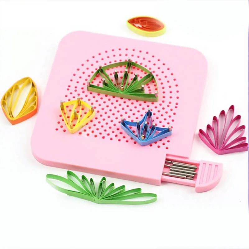 

Paper Folding Crafting Grid Guide Paper Quilling Handmade Paper Craft DIY Paper Quilling Tool DIY Craft Tool