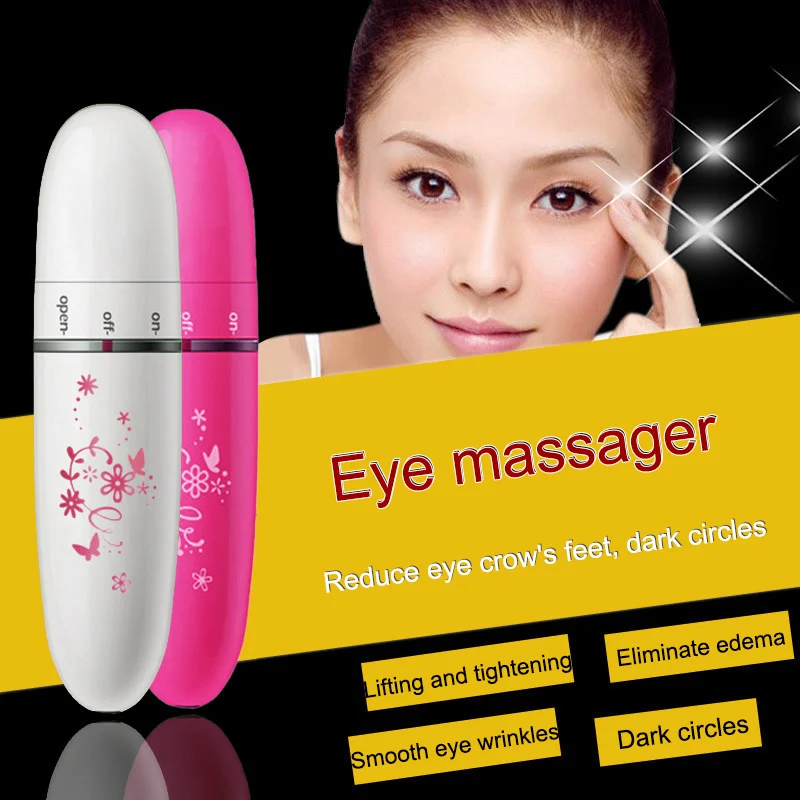 

Mini Eye Massage Device Electric Eye Massager Vibration Anti Bag Pouch Anti-wrinkle Pen Hot Mdf