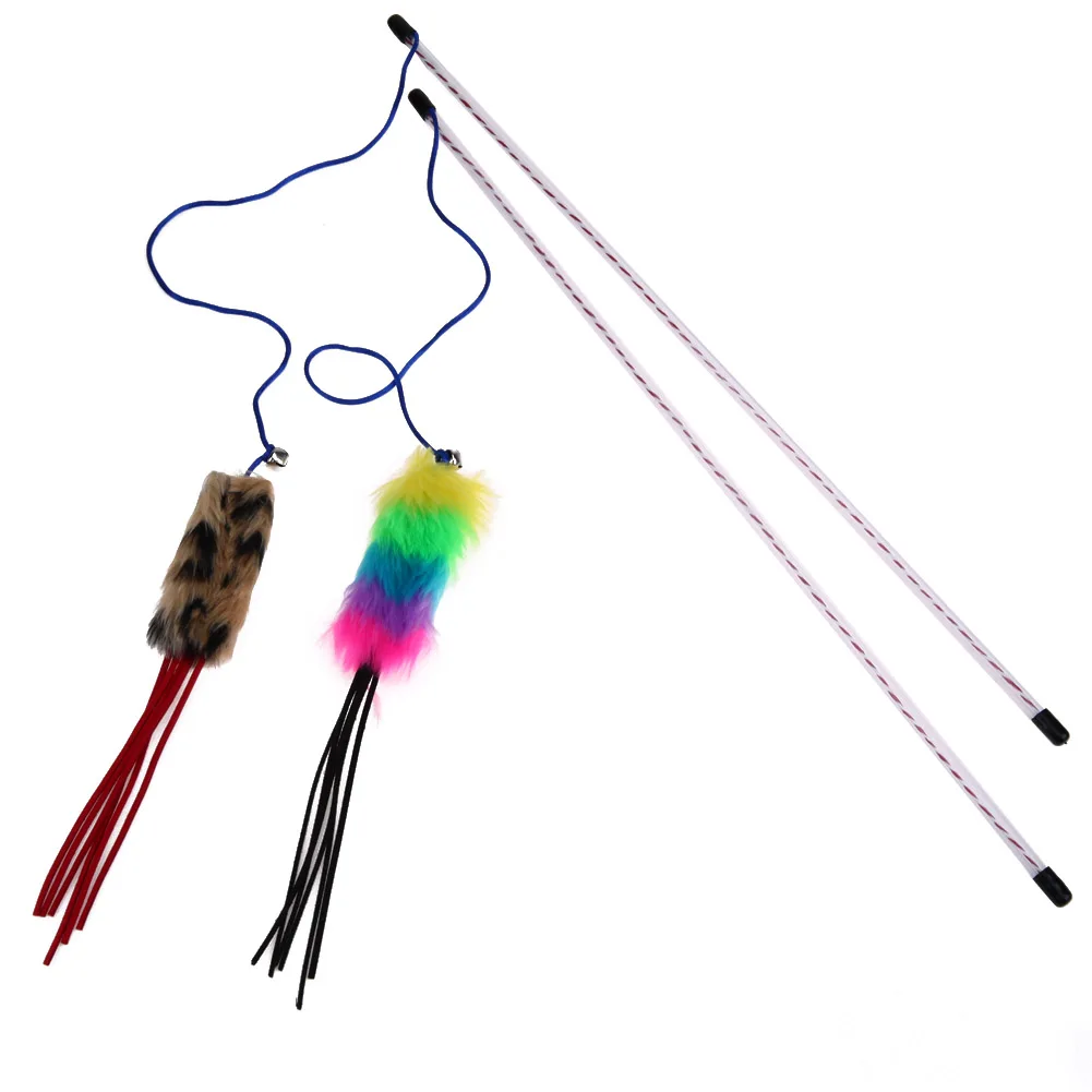 Fun Cat Toys Pets Catcher Teaser Toy Cat Stick Interactive Wire Chaser Wand Toy Pet Cat Feather Teaser Toy Fun Cat Toys Pets Catcher Teaser Toy Cat Stick Interactive Wire Chaser Wand Toy Pet Cat Feather Teaser Toy